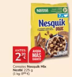 Oferta de Nestlé - Cereales Nesquik Mix por 2€ en Consum