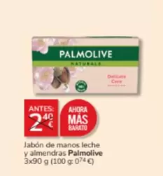 Oferta de Palmolive - Jabón De Manos Leche Y Almendras por 2€ en Consum