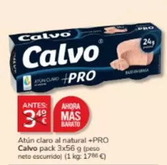 Oferta de Calvo - Atun Claro Al Natural en Consum