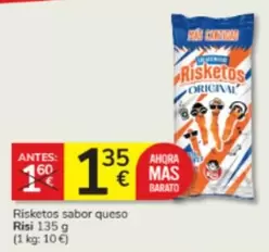 Oferta de Risi - Risketos Sabor Queso por 1,35€ en Consum