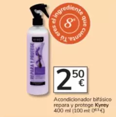Oferta de Kyrey - Acondicionador Bifásico Repara Y Protege por 2,5€ en Consum