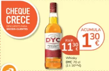 Oferta de Dyc - Whisky por 11,3€ en Consum