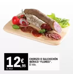 Oferta de Chorizo O Salchichon Iberico por 12,95€ en E.Leclerc