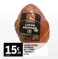Oferta de Navidul - Lacón Cocido Ahumado 88% Carne por 15,95€ en E.Leclerc