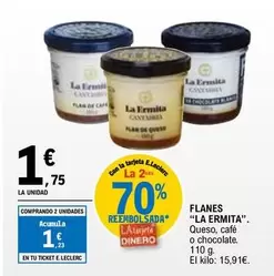Oferta de La Ermita - Flanes por 1,75€ en E.Leclerc