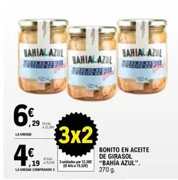 Oferta de Bonito En Aceite De Girasol por 6,29€ en E.Leclerc