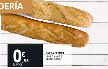 Oferta de Barra Express por 0,95€ en E.Leclerc