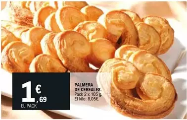 Oferta de Palmera De Cereales por 1,69€ en E.Leclerc