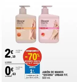 Oferta de Dicora - Jabón De Manos por 2,1€ en E.Leclerc