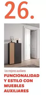 Oferta de Funcionalidad Y Estilo Con Muebles Auxiliares en InterMobil