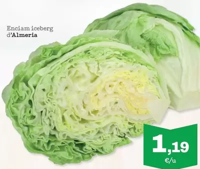 Oferta de Enciam Iceberg D'almeria por 1,19€ en Sorli