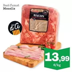 Oferta de Monells - Baco Fumat por 13,99€ en Sorli