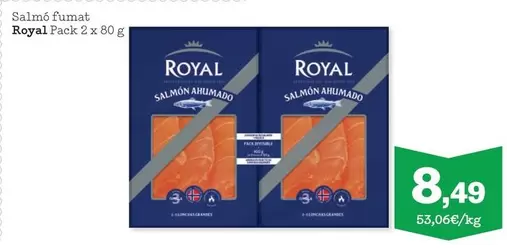 Oferta de Royal - Salmo Fumat por 8,49€ en Sorli