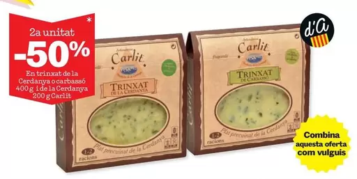 Oferta de Carlit - En Trinxat De La Cerdanya O Carbassó  en Sorli