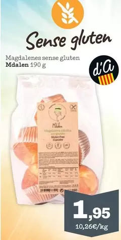Oferta de Free - Magdalenes Sense Gluten por 1,95€ en Sorli