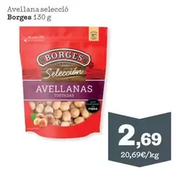 Oferta de Borges - Avellana Seleccio por 2,69€ en Sorli