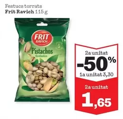 Oferta de Frit Ravich - Festucs Torrats por 3,3€ en Sorli
