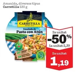 Oferta de Carretilla - Amanida, Diversos Tipus por 2,39€ en Sorli