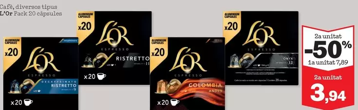 Oferta de L'or - Capa, Diversad Tipta por 7,9€ en Sorli
