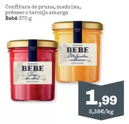 Oferta de Bebé - Confitura De Pruna, Maduixa, Préssec O Taronja Amarga por 1,99€ en Sorli