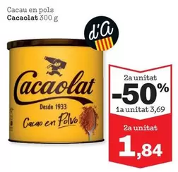 Oferta de Cacaolat - por 3,69€ en Sorli