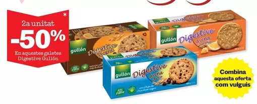 Oferta de Gullón - En Adhesives En Caleise Digestive en Sorli
