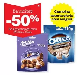 Oferta de Milka - En Aquetas Galetes Milka/Oreo en Sorli