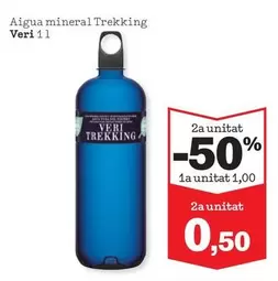 Oferta de Veri - Aigua Mineral Trekking por 1€ en Sorli