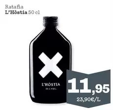 Oferta de L'Hostia - Ratafia por 11,95€ en Sorli
