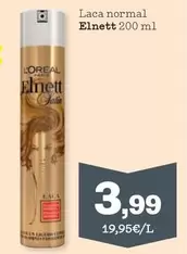 Oferta de Elnett - Laca Normal por 3,99€ en Sorli