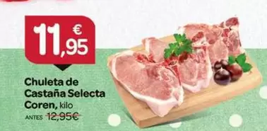 Oferta de Selecta - Chuleta De Castana Selecta Coren por 11,95€ en Supermercados El Jamón