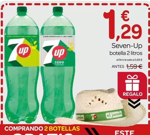 Oferta de Seven Up - Seven-Up por 1,29€ en Supermercados El Jamón
