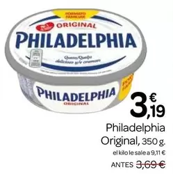 Oferta de Philadelphia - Original por 3,19€ en Supermercados El Jamón