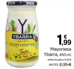Oferta de Ybarra - Mayonesa por 1,99€ en Supermercados El Jamón