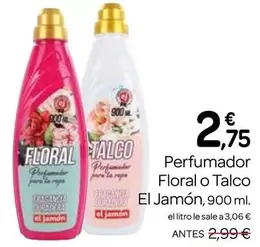 Oferta de El Jamón - Perfumador Floral O Talco por 2,75€ en Supermercados El Jamón