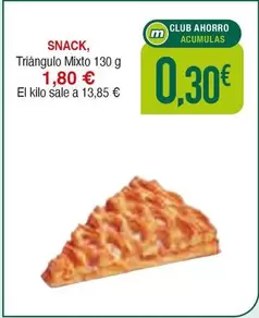 Oferta de Snack - por 1,8€ en Masymas