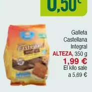 Oferta de Alteza - Galleta Castellana Integral por 1,99€ en Masymas
