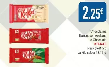 Oferta de Blanco - Chocolatina por 2,25€ en Masymas