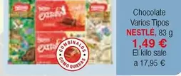 Oferta de Nestlé - Chocolate por 1,49€ en Masymas