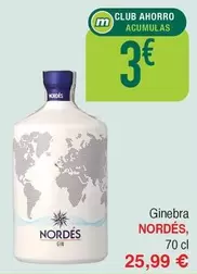 Oferta de Nordes - Ginebra por 25,99€ en Masymas