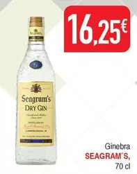 Oferta de Seagram's - Ginebra por 16,25€ en Masymas