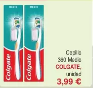 Oferta de Colgate - Cepillo 360 Medio por 3,99€ en Masymas