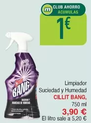 Oferta de Cillit Bang - Limpiador Suciedad Y Humedad por 3,9€ en Masymas