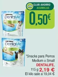 Oferta de Purina - Dentalife por 2,19€ en Masymas