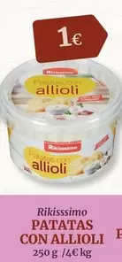 Oferta de Rikisssimo - Patatas Con Allioli por 1€ en Masymas