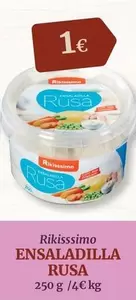 Oferta de Rikisssimo - Ensaladilla Rusa por 1€ en Masymas
