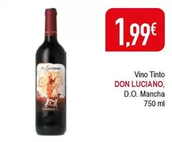 Oferta de Don Luciano - Vino Tinto por 1,99€ en Masymas