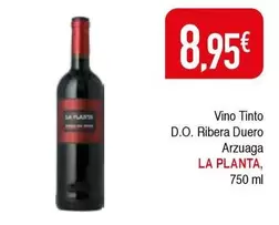 Oferta de La Planta - Vino Tinto D.o. Ribera Duero por 8,95€ en Masymas