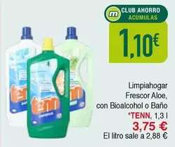 Oferta de Tenn - Limpiahogar Frescor Aloe, Con Bioalcohol O Bano por 1,1€ en Masymas