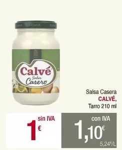 Oferta de Calvé - Salsa Casera por 1,1€ en Masymas